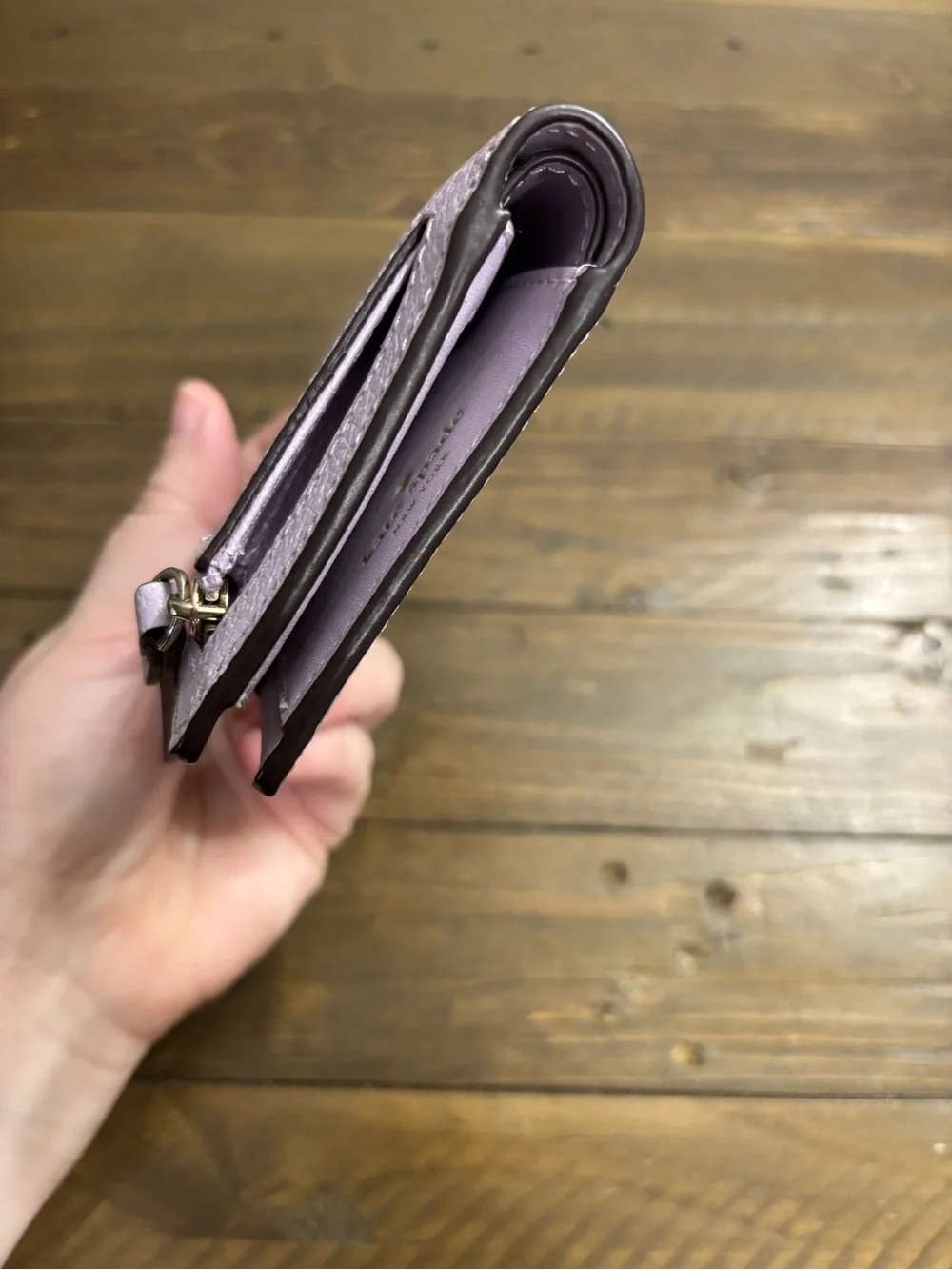 Kate Spade Lena Medium Bifold Wallet in Lavender